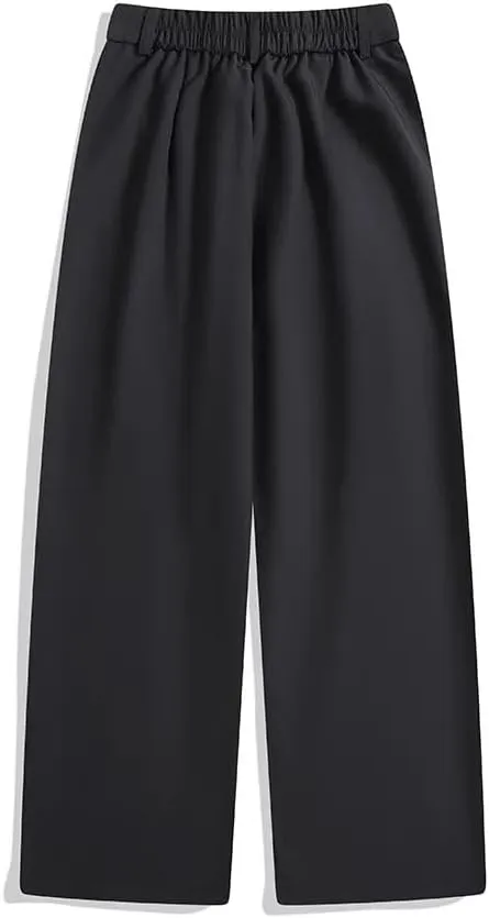 Men's Trouser Elastic Waist Casual Summer Korean-Style Long Pants for Men
