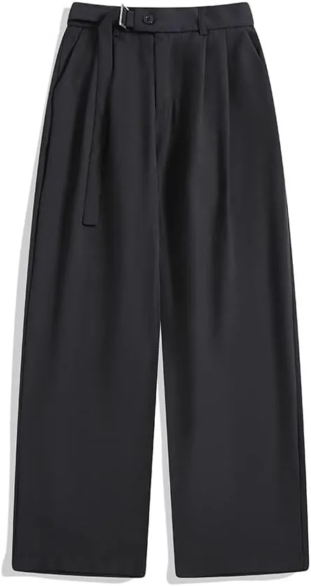 Men's Trouser Elastic Waist Casual Summer Korean-Style Long Pants for Men