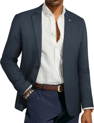 PJ PAUL JONES Mens Blazers Sport Coats Casual Lightweight Two Button Business Suit Jackets