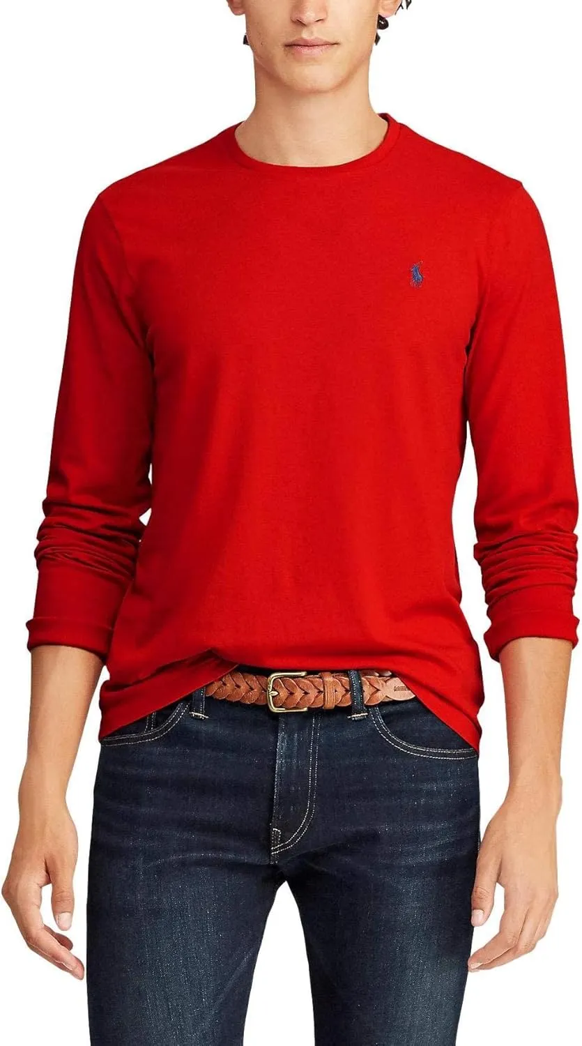 POLO RALPH LAUREN Men's Classic Fit Soft Touch Long-Sleeve Tee