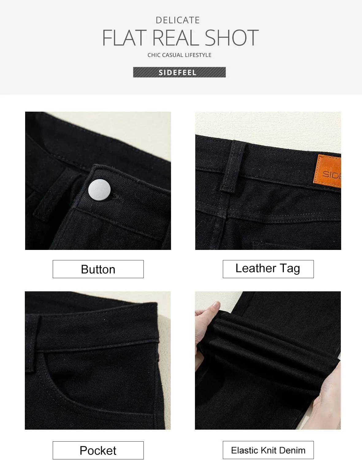 Sidefeel womens Modern/Fitted