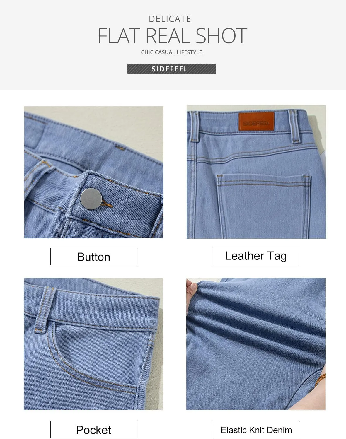 Sidefeel womens Modern/Fitted