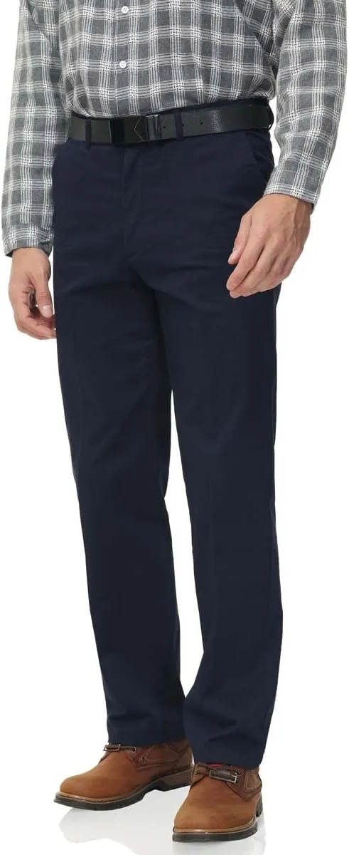 Soojun Men's Classic Fit Casual Stretch Khaki Pant Easy Flex Pants