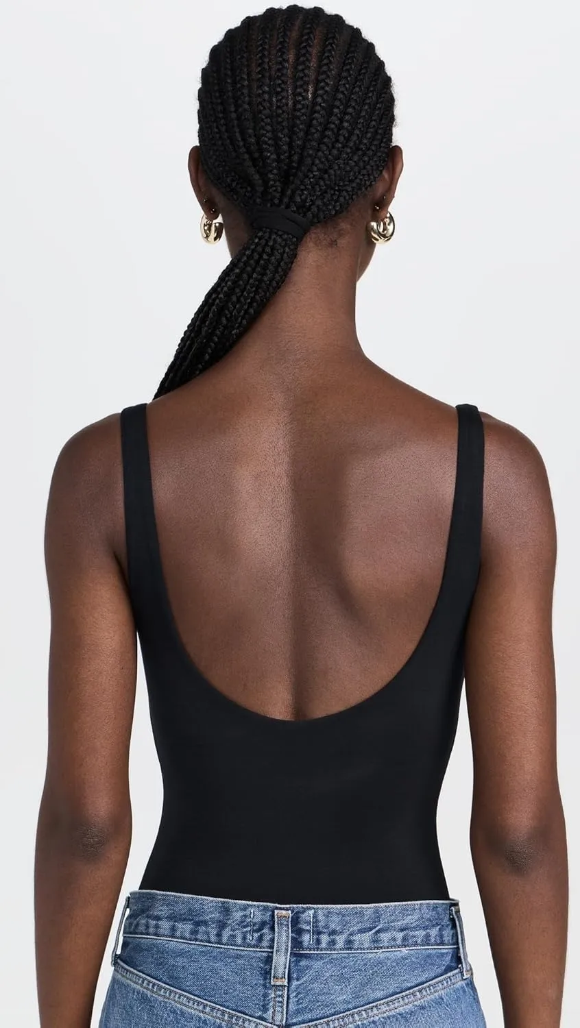 Stripe & Stare Women's Square Neck Bodysuit