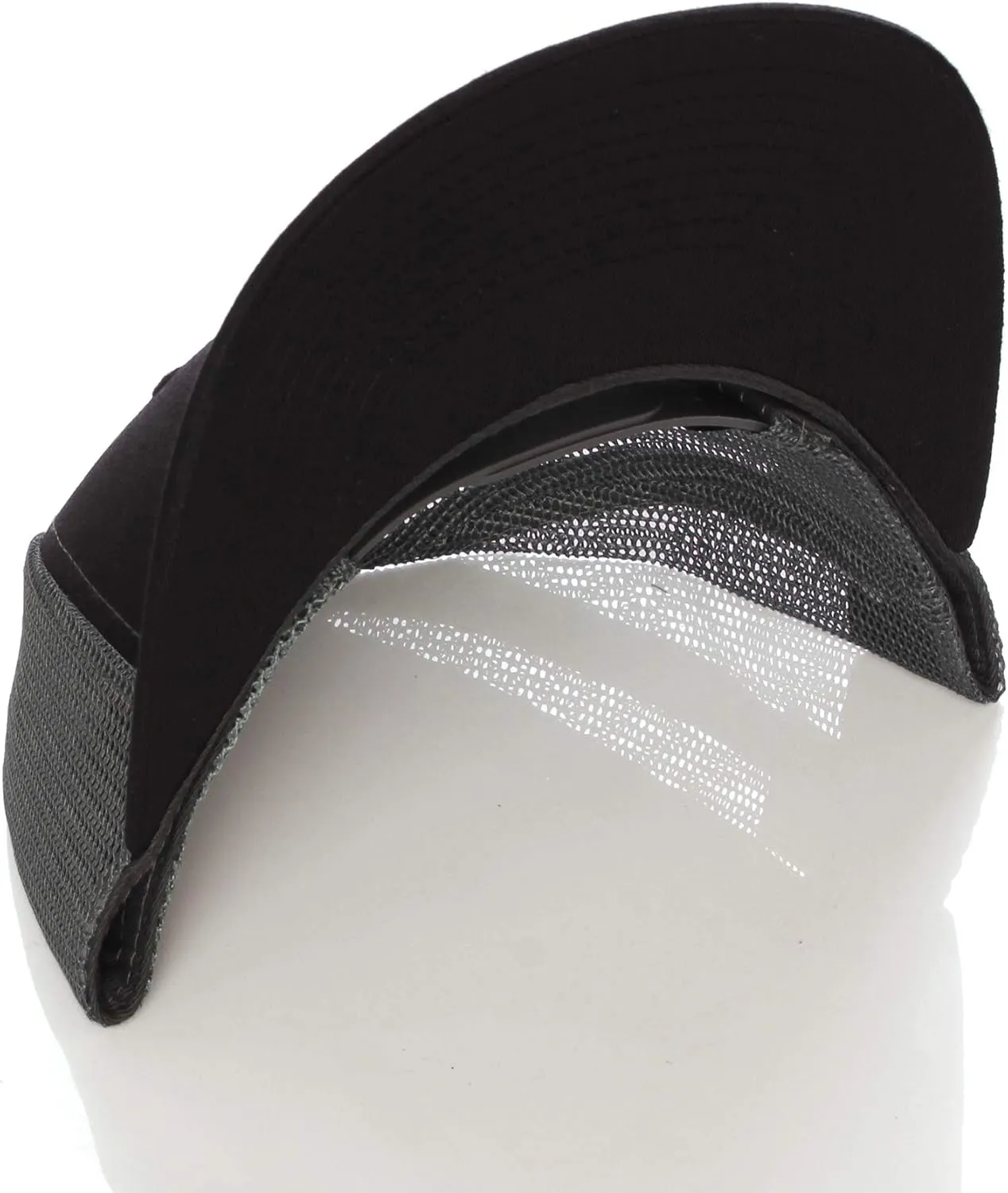 Structured Trucker Mesh Hat Custom Colors Letter Q Initial Baseball Mid Profile
