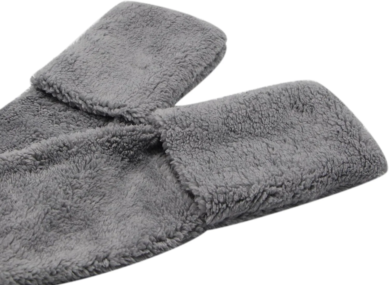Super Soft Fleece Women’s Hooded Scarf & Hat W/Glove Pockets
