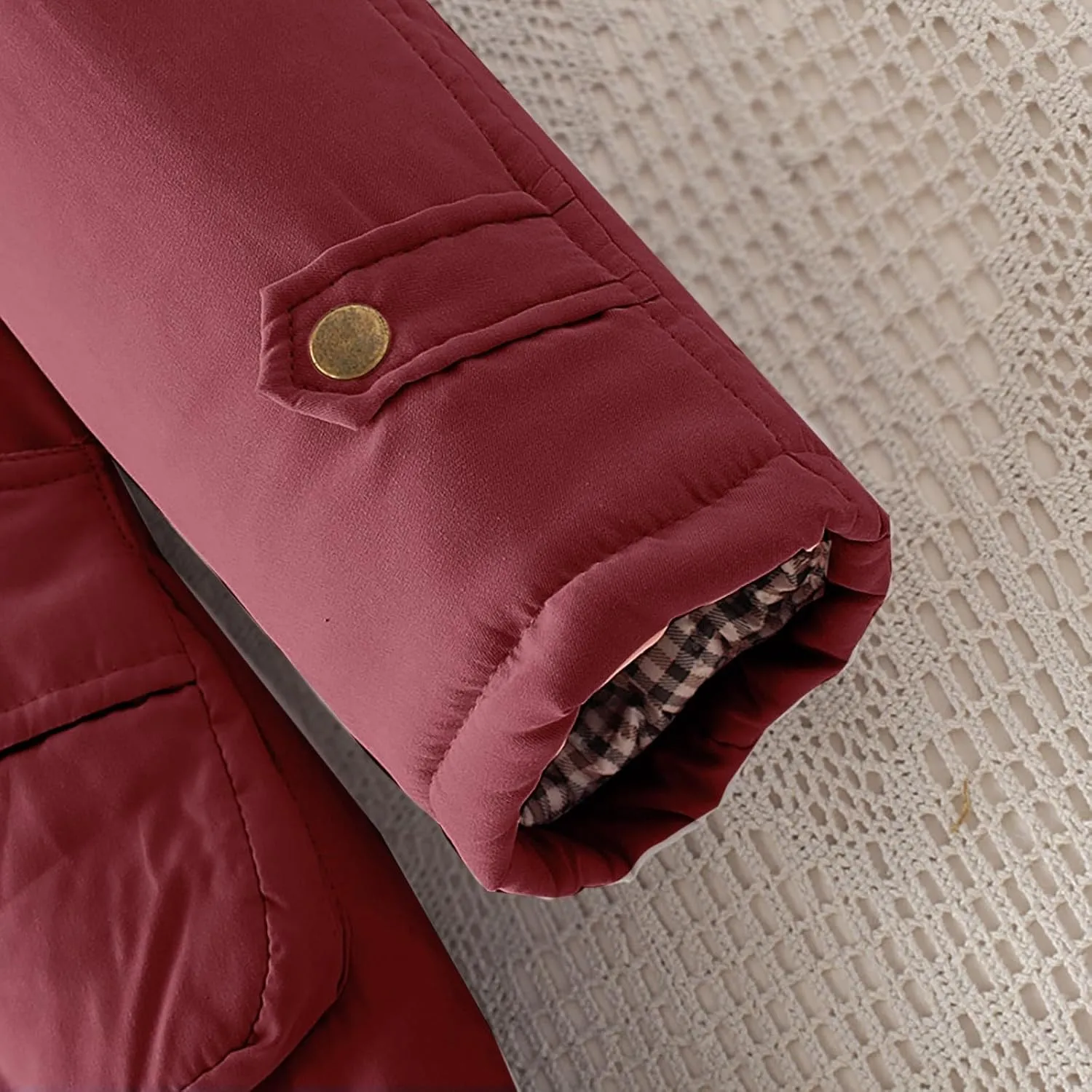 Winter Coats for Women Fashion Warm Quilted Jacket Casual Slim Hooded Long Sleeve Drawstring Padded Coat 2024 Outfits