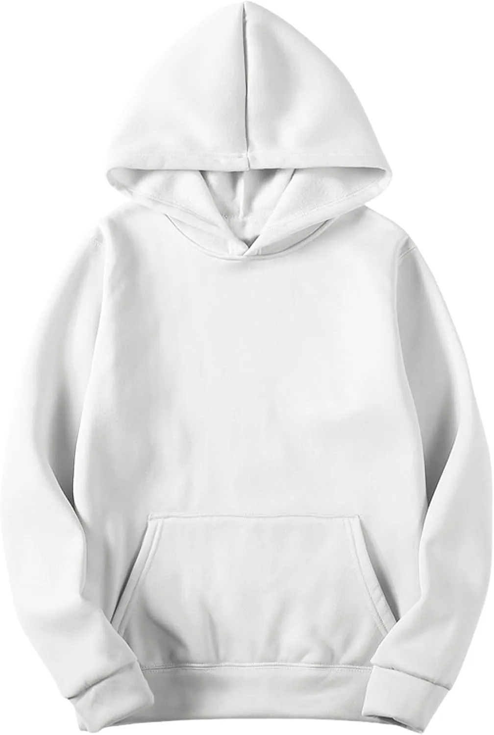 Women Men Basic Hoodies Unisex Oversized Fleece Sweatshirt Casual Long Sleeve Pullover Plain Sweater Fall Outfits