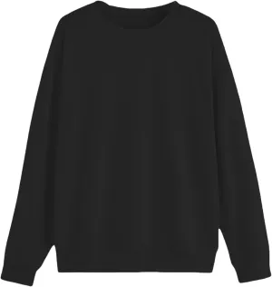 Women's Casual Crew Neck Oversized Sweatshirts Long Sleeve Solid Tunic Tops Fall Loose Fitting Cute Pullovers Shirts