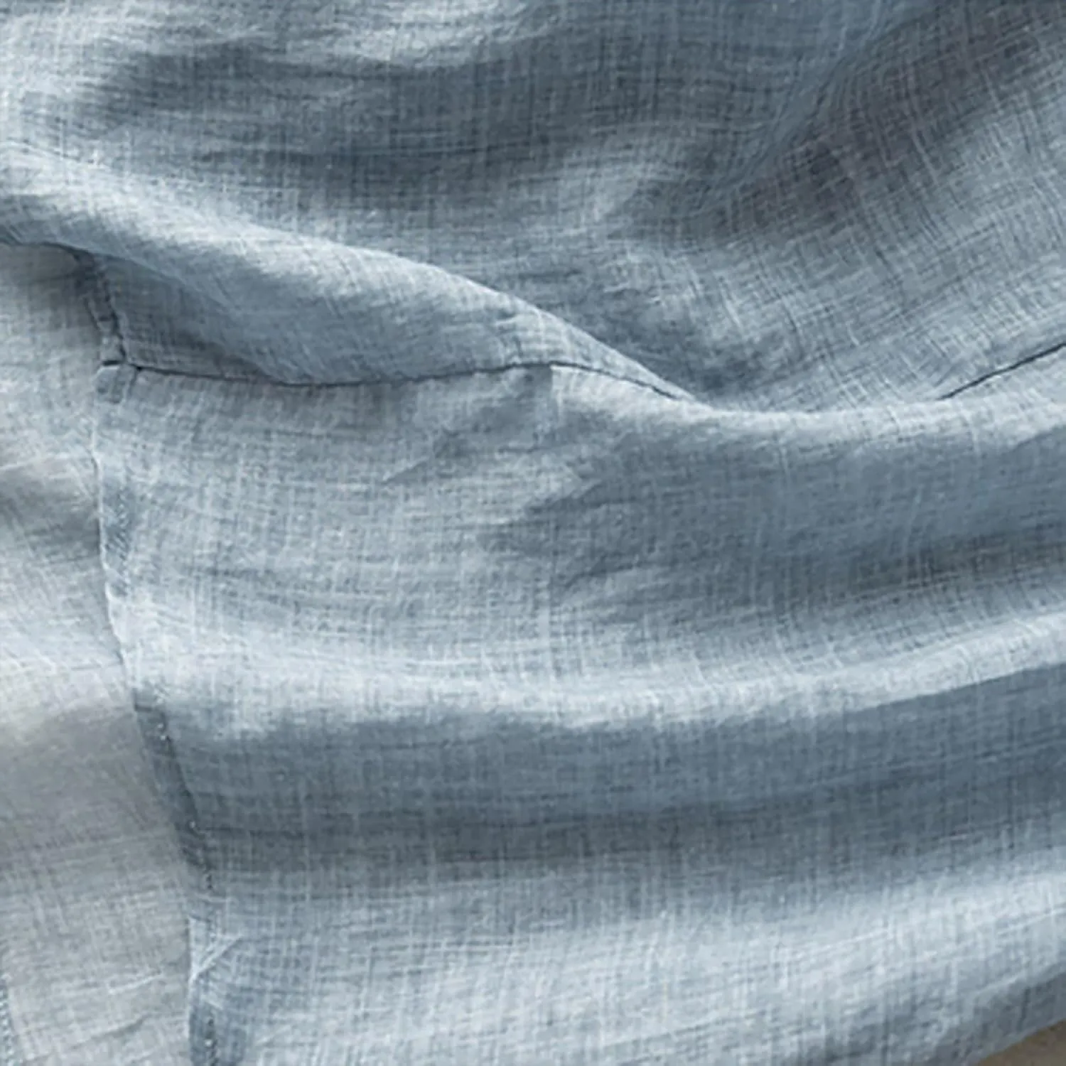 Women's Casual V Neck Cotton Linen Shirts Short Sleeve Ruffle Trim Collar Side Slit Hem Tops Summer Lightweight Tees