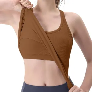 Women's Cotton Tank Top with Shelf Bra Adjustable Spaghetti Strap Camisole Soft Touch Casual Tops Basic Cami Tanks