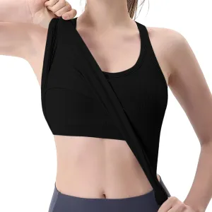 Women's Cotton Tank Top with Shelf Bra Adjustable Spaghetti Strap Camisole Soft Touch Casual Tops Basic Cami Tanks