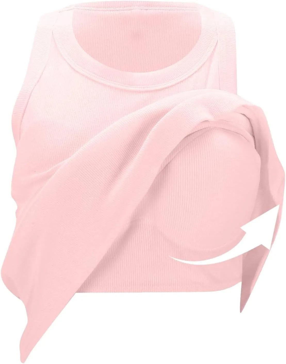 Women's Cotton Tank Top with Shelf Bra Adjustable Spaghetti Strap Camisole Soft Touch Casual Tops Basic Cami Tanks