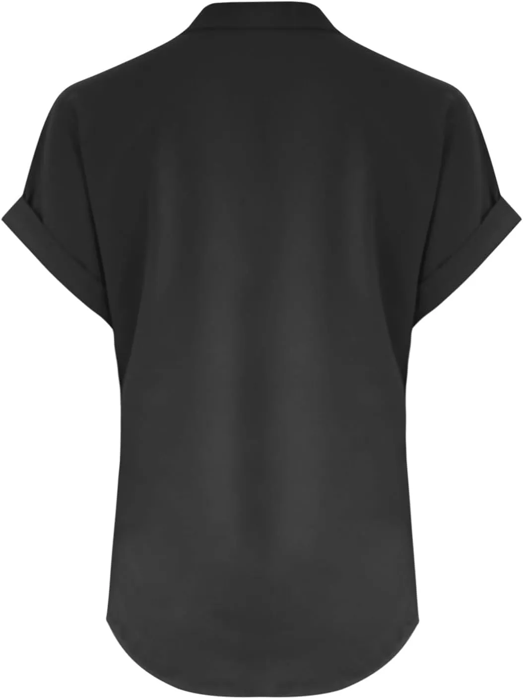 Womens Summer Tops Lightweight Trendy Linen Shirts Comfy Button Down Short Sleeve V Neck Tops Casual Dressy Blouses