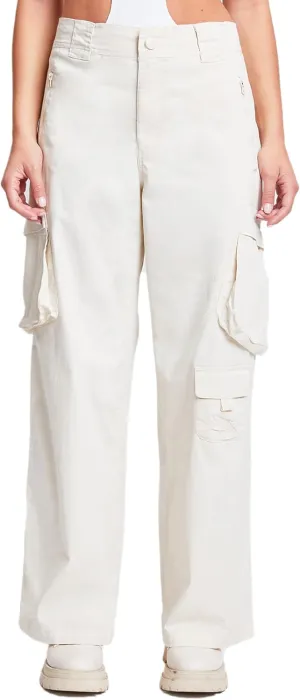 YMI Relaxed Fit Colored Cargo Utility Pant, Charcoal, S